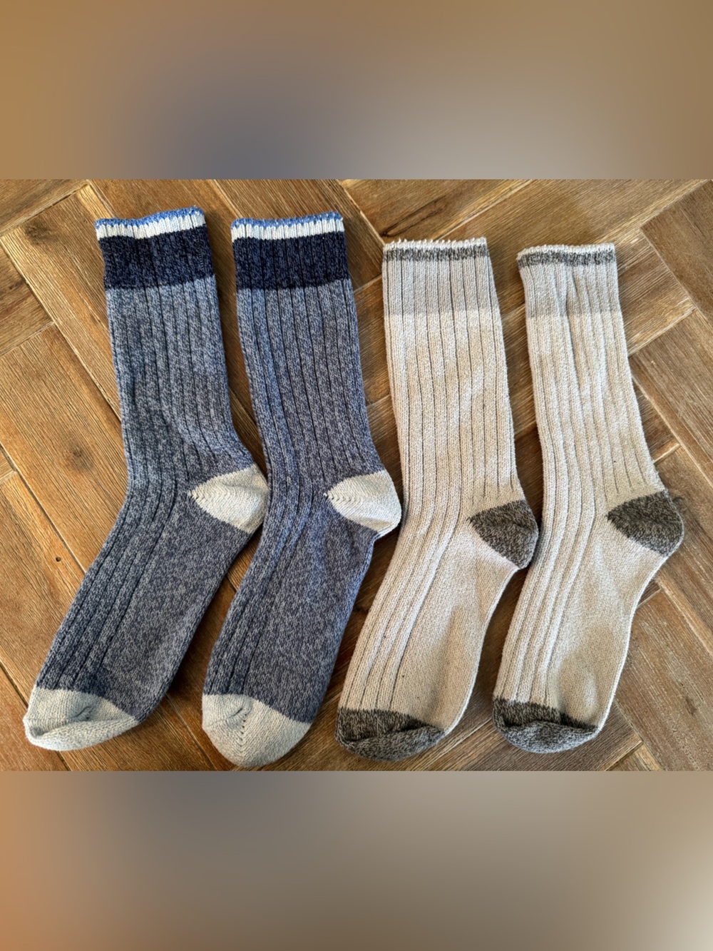 2 Pairs Free People Staple Slouch Socks - Picture 2 of 4